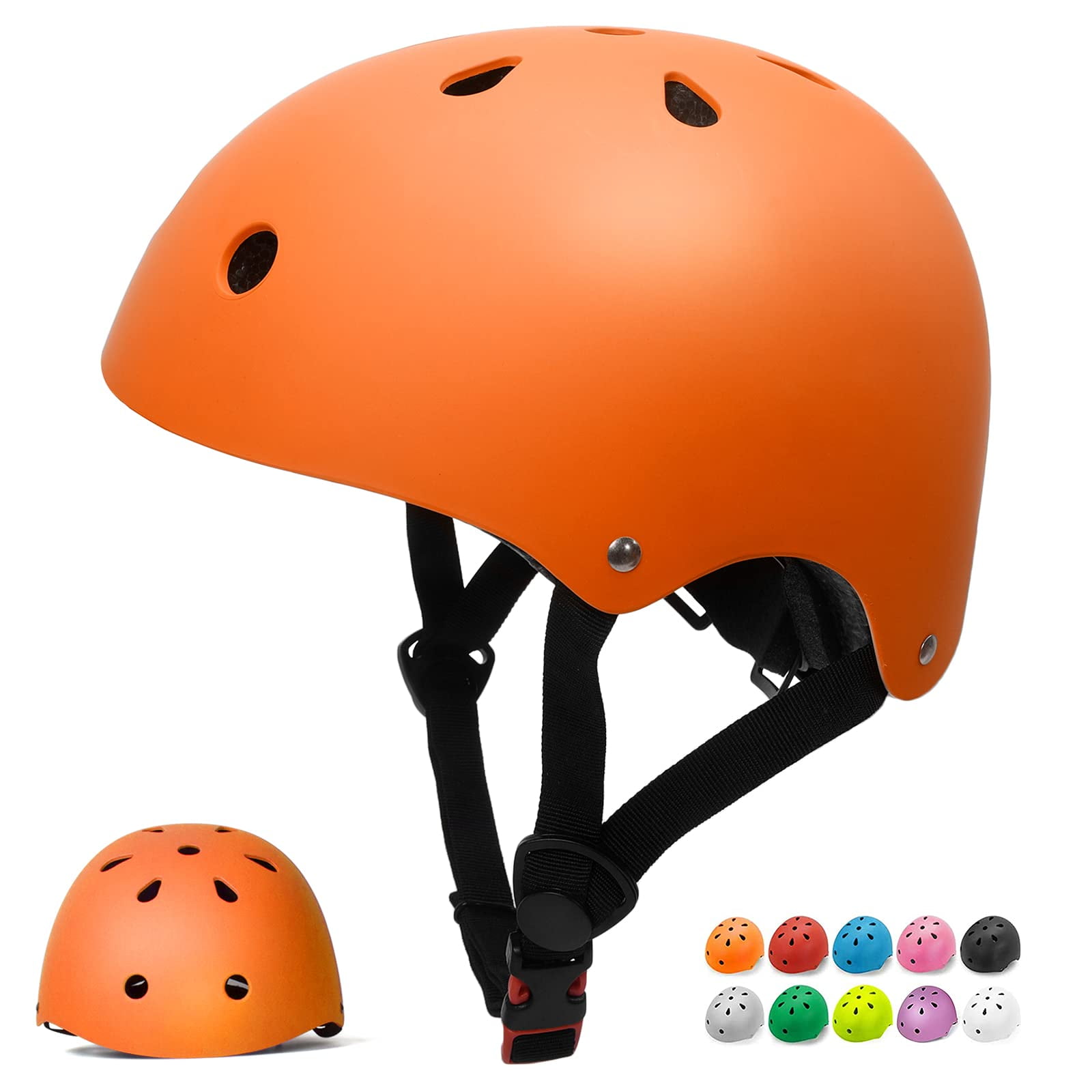 Boys orange bike helmet hotsell