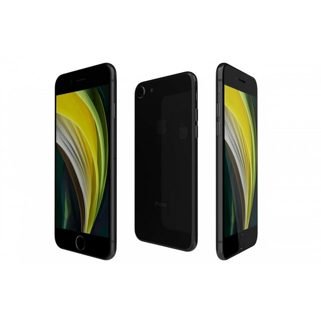 Apple iPhone SE 64 Go G2 Entièrement Débloqué Noir (Reconditionné: État Correct)