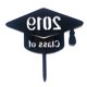 thumbnail image 4 of Black Class of 2019 Felicitaciones Grad Cake Topper Acrílico Graduación Pastel Decoraciones Suministros para fiestas, 4 of 8
