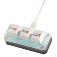 thumbnail image 2 of RGB 3-knappars Mini Tangentbord Programmerbart Makro Tangentbord Typ-C Anpassningsbart Mekaniskt Speltangentbord för E-sport Speltablett, 2 of 5