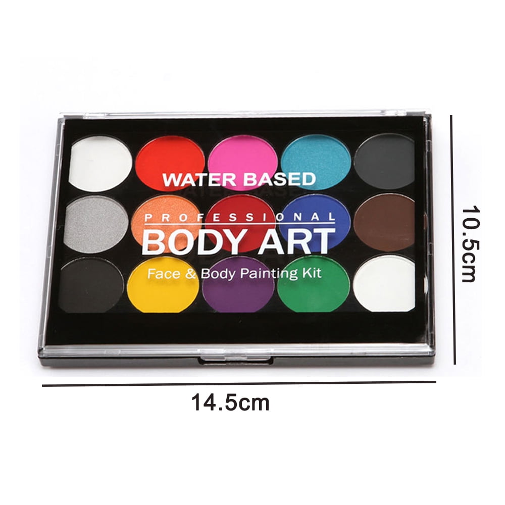 Anself Face Painting Kit 20 Colors Washable Water Based Paints