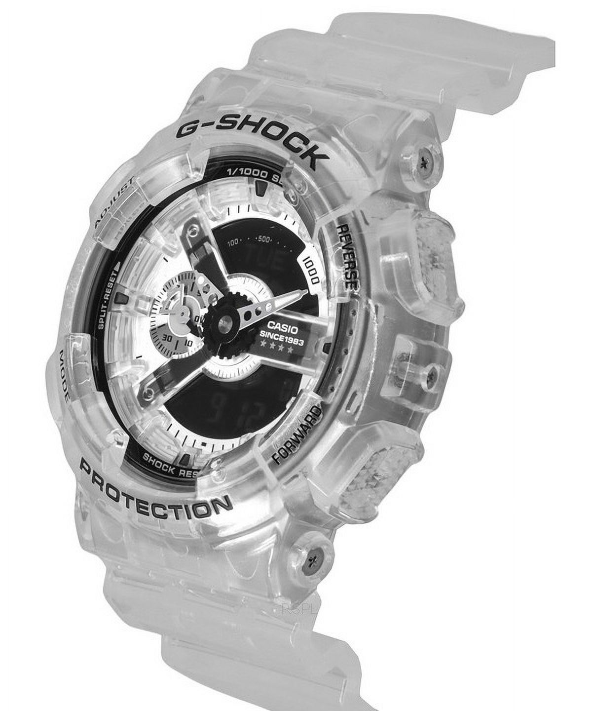 Watch　Casio　Remix　40th　G-Shock　Analog　Quartz　Limited　Clear　Digital　Men's　GA-114RX-7A　200M　Anniversary　Edition