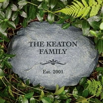 Personalized Our Family Garden Stone