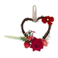 thumbnail image 6 of GETAJGHSD 1Pc Simulated Rose Heart Gar European Style Wedding Hanging Ornament, 6 of 8