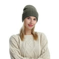 thumbnail image 5 of Winter Hats for Men and Women Cold Weather Gear Women’s Knit Hat for Fall and Winter Warm Pullover Hop Style Cap Basic Winter Knit Hat, 5 of 5