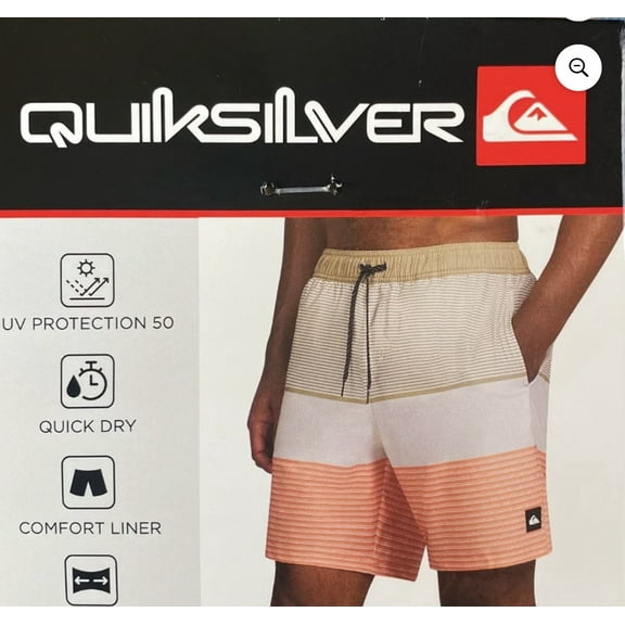 Men's Quicksilver Surfsilk Swim Trunks 7" Inseam XXL
