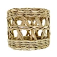 thumbnail image 1 of Pantalla de ratán, lámpara colgante tejida, jaula de luz colgante, lámpara rústica tejida a mano, pantalla de lámpara colgante para de cocina, 1 of 9