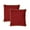 Red, variant on LR Home Ringo Set of 2 Teal/Blue 20" x 20" Jute Bordered Cotton Blend Adult Decorative Throw Pillow Set