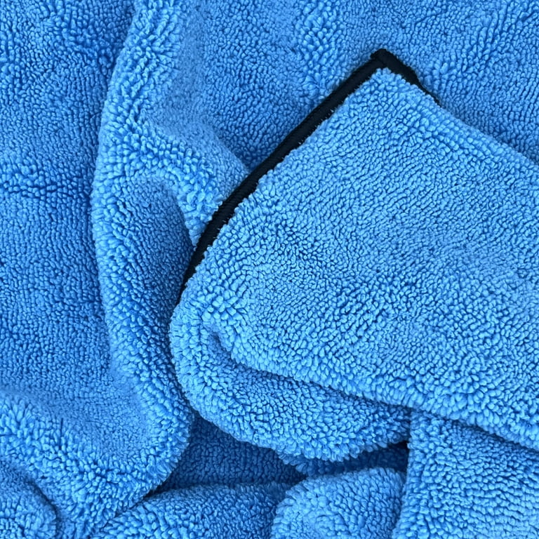 Auto Drive Large Microfiber Car Drying Towel, 6 sq. ft, 1 Towel, Blue 