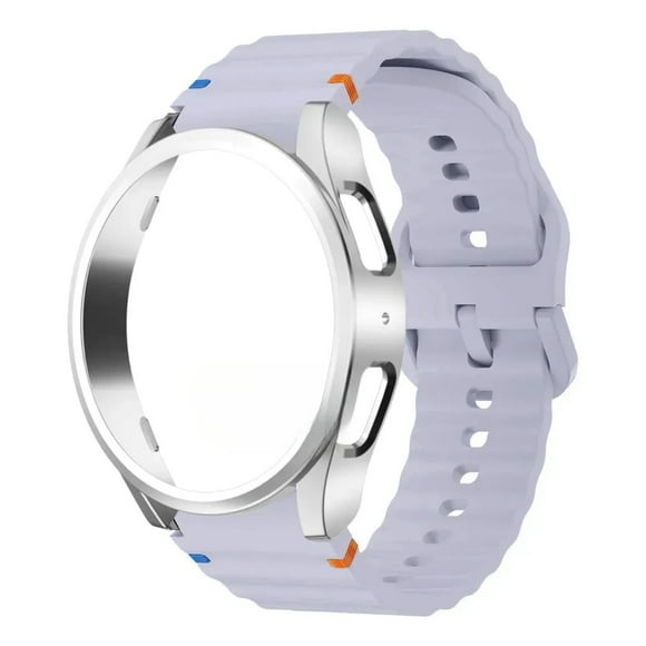 Correa Sport TPU para Galaxy Watch 7/6/5, con Case de Vidrio Templado