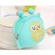 thumbnail image 3 of EeaseMX Monedero mini de silicona con dibujos de animales kawaii - Verde claro (búho), 3 of 7