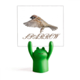 thumbnail image 1 of Pájaro de aleta Estante de notas, estante de ranas de animales de dibujos animados, 1 of 3