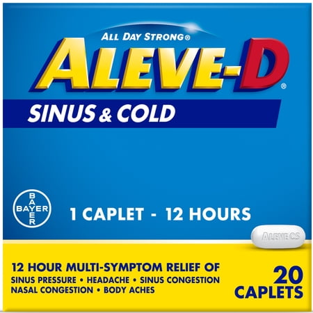 ALEVE-D SINUS & COLD 20S