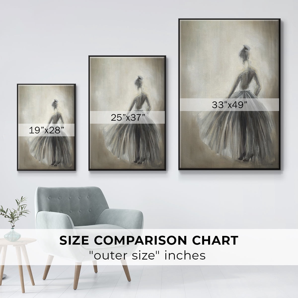 Over in the Light Framed Premium Gallery Wrapped Canvas - Ready to Hang