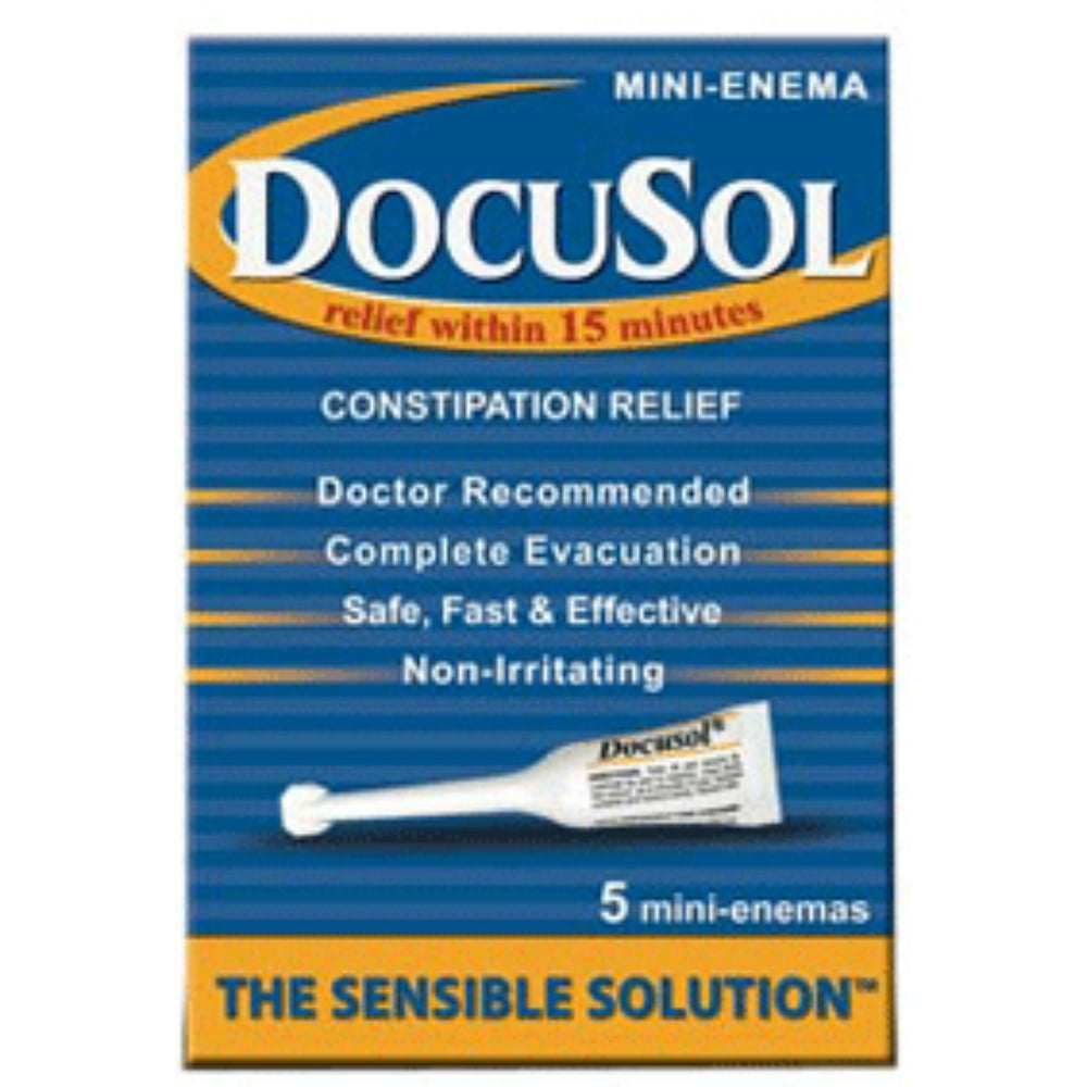 DocuSol Mini Enemas 5 ea (Pack of 4)