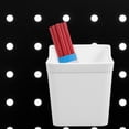 thumbnail image 4 of Pegboard Storage Cups Abs White 4Pcs 4.32X3.54X3.18In, 4 of 8