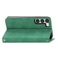 thumbnail image 3 of Feishell Wallet Case For Samsung S21, Magnetic Folio Card Slots Holder Kickstand Premium PU Leather TPU Shockproof Interior Protective Case [RFID Blocking] for Samsung Galaxy S21, Green, 3 of 10