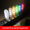 thumbnail image 3 of Matsuzay Luces LED USB para teclado, luz nocturna, libro de lectura, lámpara de ambiente para con carcasa transparente, banco de energía Iluminación y accesorios Rojo, 3 of 6