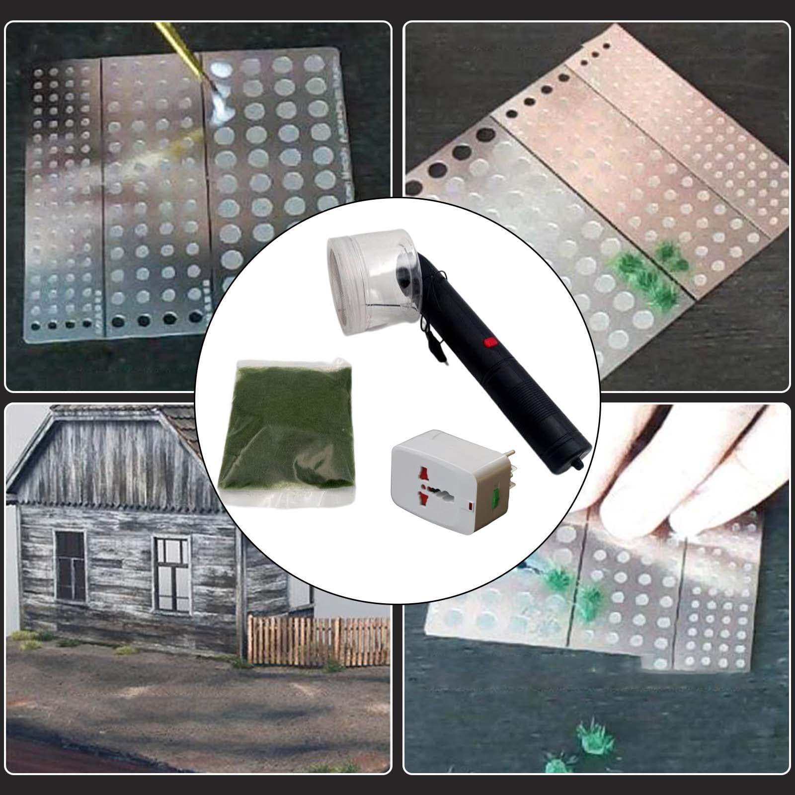 Mini Flocking Machine Static Grass Applicator for Railroad Layout ...