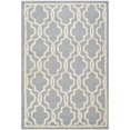 thumbnail image 1 of Safavieh Cambridge 9' X 12' Hand Tufted Wool Rug in Silver and Ivory, 1 of 3