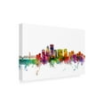 thumbnail image 3 of Trademark Fine Art "Portland Oregon Skyline" Canvas Art by Michael Tompsett, 3 of 5