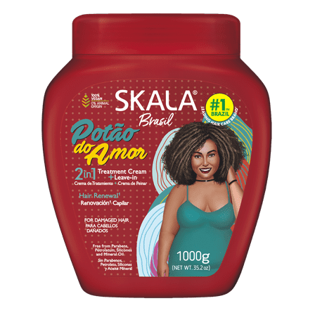 Skala Brasil Potao Do Amor 2-in-1 Treatment Cream for Hair Repair & Shine 35.3oz