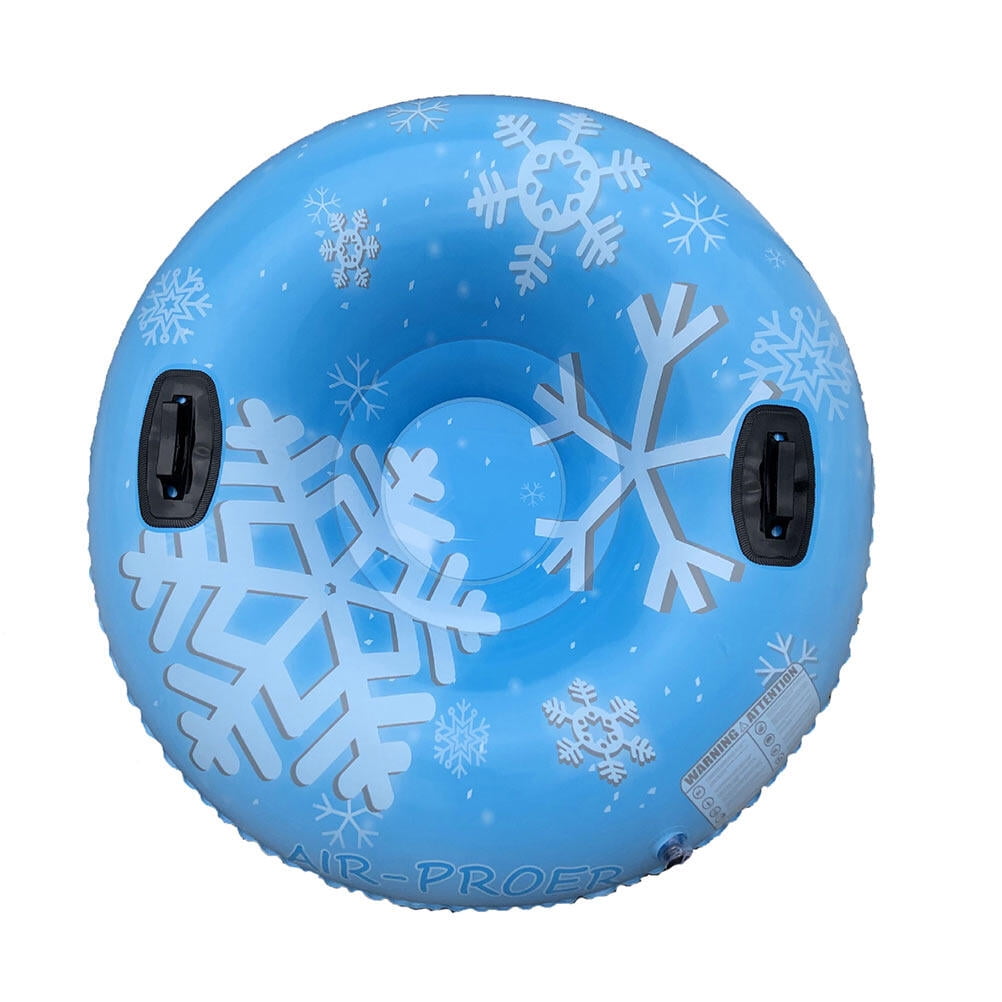 IDEANATEGRATE Snow Tube Sled PVC Snow Tube Ice Lovers Winter Outdoor Sports 1Pcs