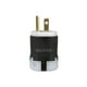 thumbnail image 3 of EATON AH5266 - Enchufe de flecha de cableado resistente a los impactos, 125 VC, 15 A, 2 P, 3 W, negr, 3 of 6