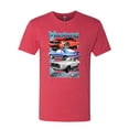 thumbnail image 2 of Wild Bobby, Mustang Ford Classics Cars and Trucks Men Premium Tri Blend Tee, Vintage Red, Medium, 2 of 6