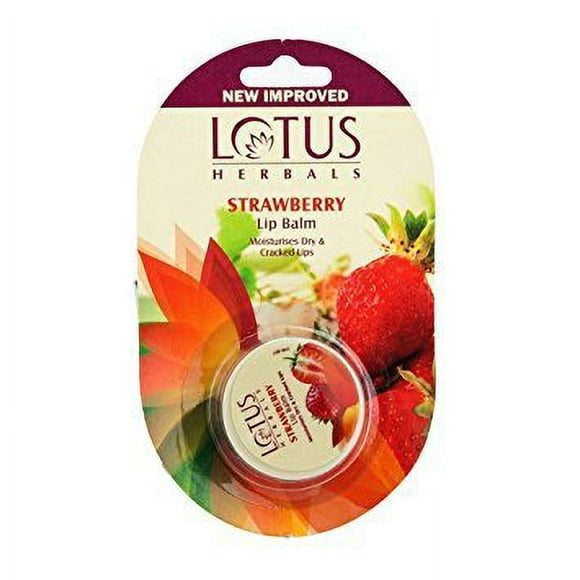 Lotus Herbals Lip Balm Strawberry, 5g