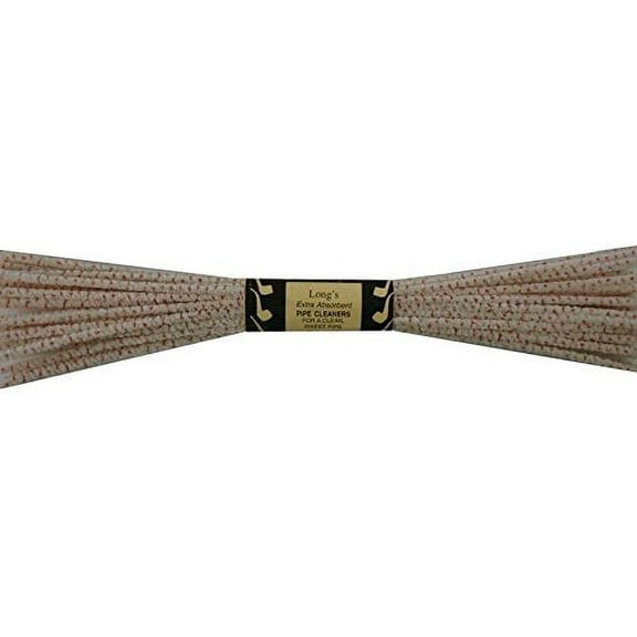 32 Pack 12" Extra Long Bristle Scrubbing Big Ben Churchwarden Pipe Cleaners