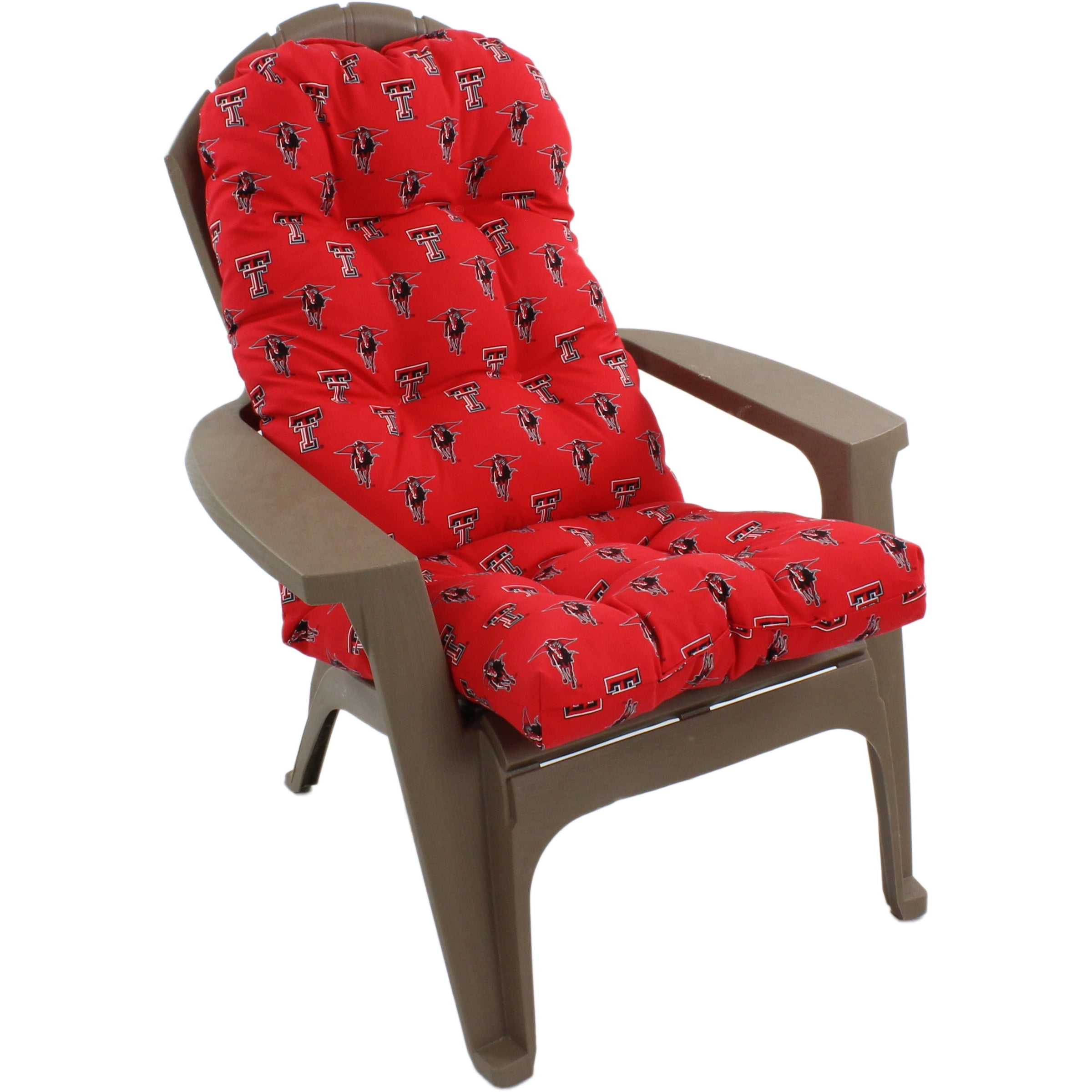 College Covers Everything Comfy Texas Tech Red Raiders Patio Adirondack Chair Cushion