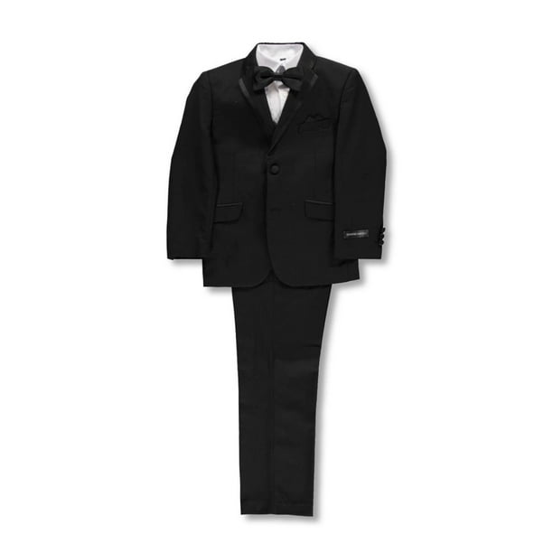 Kids World Big Boys' "BestDressed" 5Piece Suit (Sizes 8 20) black