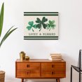 thumbnail image 4 of Creative Products Clover Pattern 20 x 16 Canvas Wall Art, 4 of 4