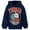 Navy blue, variant on Thomas & Friends the Train Fleece Pullover Hoodie Infant to Little Kid