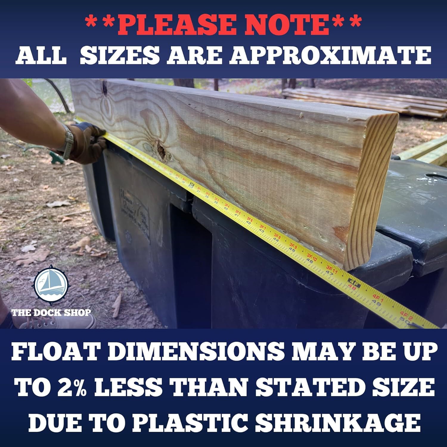 Eagle Float Dock Float 2' X 4' x 8" (24" x 48" x 8")