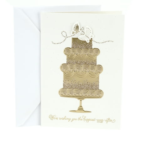 Hallmark Wedding Greeting Card (Wedding Cake)