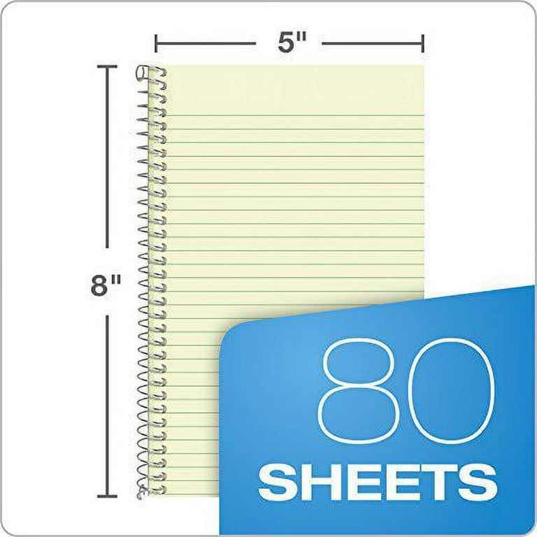 Oxford 1-Subject Notebook 5 x 8 Narrow Ruled 80 Sheets 801068