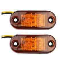 WAXIAYUZ 2 Rear LED Trailer/Motorcycle Lights - Safe Running Lamp & Indicators