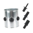 thumbnail image 3 of Tubo de admisión de aire del motor,Tubo de admisión de aire para motor de automóvil de 76 mm con 3 orificios,Para manguera de vacío del motor,Conducto de manguera para sistemas de admisión, 3 of 9