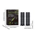 thumbnail image 3 of Clearance Sale! 24 PCS Nariz Poros Tiras,Bambú Carbón Quitar Puntos Negros,Blackhead Remover Parche,Eliminar suavemente los puntos negros,Mantener los poros sin obstrucciones, 3 of 9