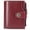 O8-Burgundy, variant on FALAN MULE Small Wallet for Women Leather Bifold Compact Small Womens Wallet with RFID Blocking