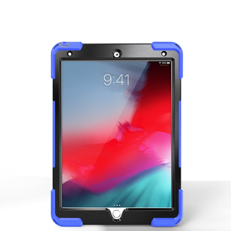 KIQ iPad Air 3rd Gen Pro 10.5 Case, Heavy Duty Shockproof Shoulder 