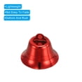 thumbnail image 3 of Unique Bargains Mini Jingle Bells 0.9' Metal Hanging Bells Red 50Pack, 3 of 5