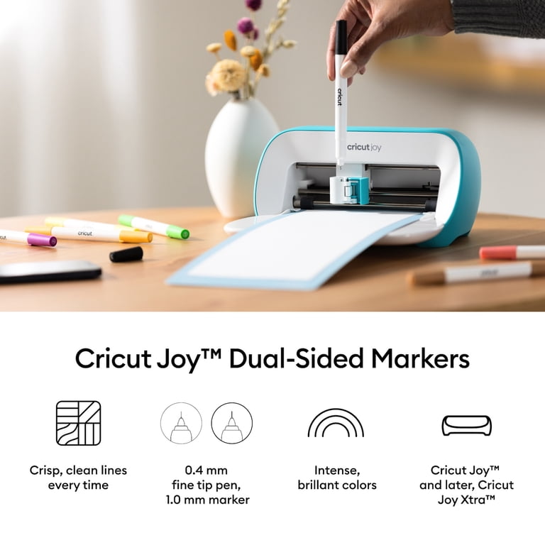 Cricut, Dual-Sided Markers Set, 22ct, Compatible with Joy & Joy