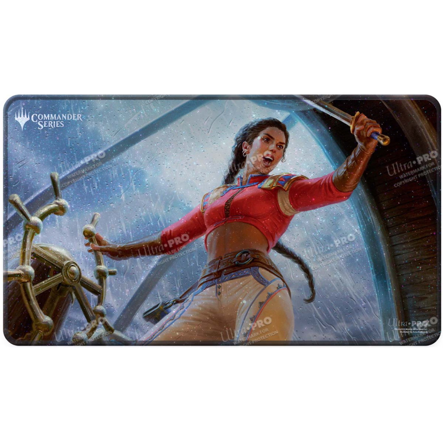 MTG Unstable John Avon Forest Ultra Pro Printed Art Magic the