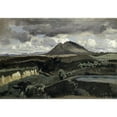 thumbnail image 3 of Corot, Jean-Baptiste-Camille 14x11 Black Modern Framed Museum Art Print Titled - Le Mont Soracte, 3 of 5