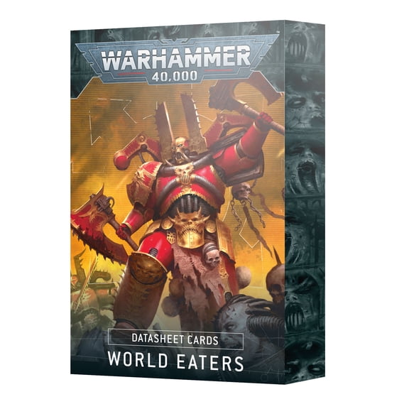 Games Workshop - Warhammer 40K - World Eaters - Datasheet Cards 2025