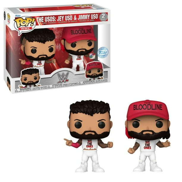 ¡Funko Pop! WWE The Usos: Jey USO y Jimmy USO | Wrestlemania 39