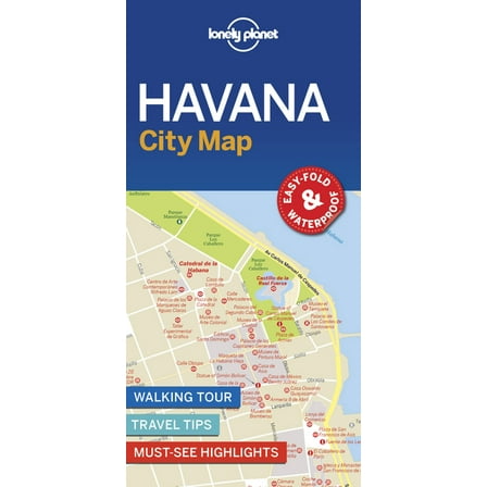 Map: Lonely Planet Havana City Map (Sheet map, folded)